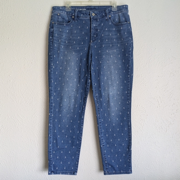 Talbots Denim - Talbot's Anchor Blue Jeans: Size 12